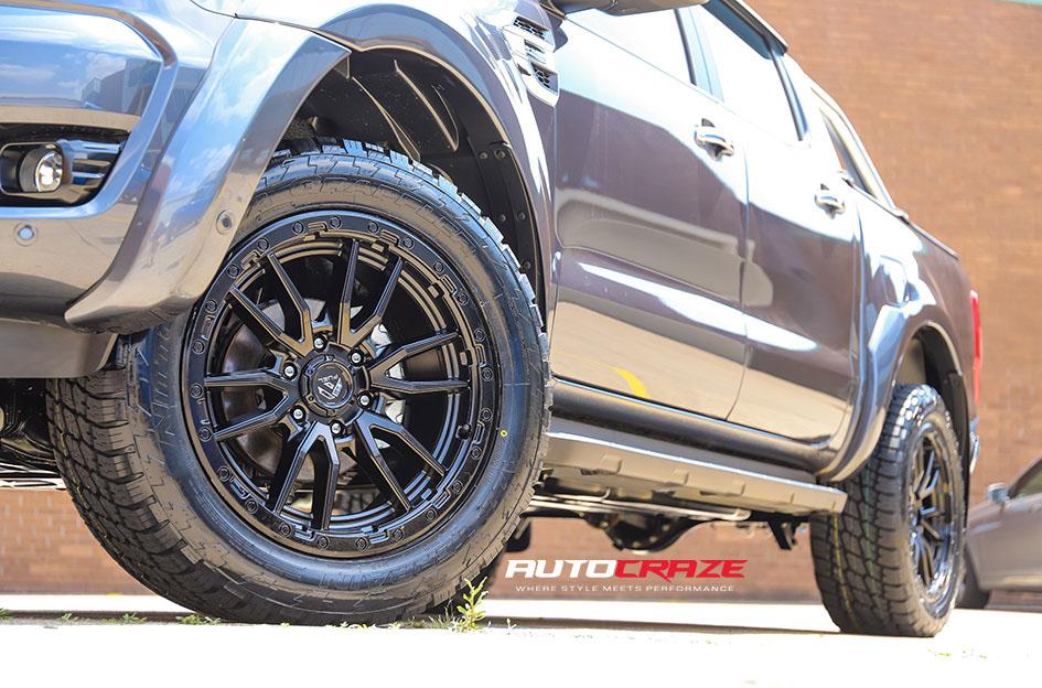 FORD RANGER REBEL MATTE BLACK